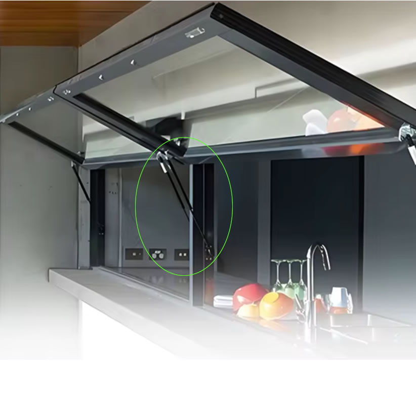 Custom made super quality gas strut for window 